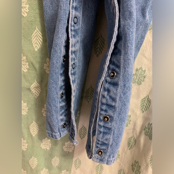 Girls Denim Arizona Jean Company Overalls (3T) - Picture 3 of 4